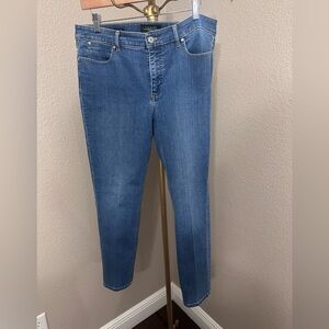 Talbots Slim Ankle Straight Jeans -Size 12P